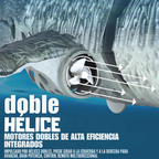 dinosaurio acuático a control remoto