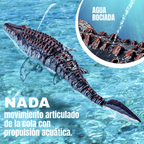 dinosaurio acuático a control remoto